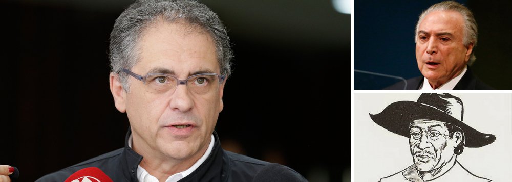 Em artigo, o líder do PT na Câmara, Carlos Zarattini (SP), diz que a política antinacional do atual governo leva Michel Temer ao panteão dos traidores da Pátria, onde está Domingos Fernandes Calabar, até agora conhecido como o maior traidor brasileiro por ter-se unido aos holandeses, no século XVII, contra os portugueses; "O novo Calabar chama-se Michel Temer, que desde que assumiu o governo por um golpe parlamentar passou a agir como serviçal dos estrangeiros em regime full-time", diz o deputado; Zarattini citou várias ações antinacionais de Temer, entre elas o decreto 9.188, assinado no meio do feriado de Finados e que autoriza a venda de ativos de empresas estatais sem licitação (Foto: Gisele Federicce) Em artigo, o líder do PT na Câmara, Carlos Zarattini (SP), diz que a política antinacional do atual governo leva Michel Temer ao panteão dos traidores da Pátria, onde está Domingos Fernandes Calabar, até agora conhecido como o maior traidor brasileiro por ter-se unido aos holandeses, no século XVII, contra os portugueses; "O novo Calabar chama-se Michel Temer, que desde que assumiu o governo por um golpe parlamentar passou a agir como serviçal dos estrangeiros em regime full-time", diz o deputado; Zarattini citou várias ações antinacionais de Temer, entre elas o decreto 9.188, assinado no meio do feriado de Finados e que autoriza a venda de ativos de empresas estatais sem licitação