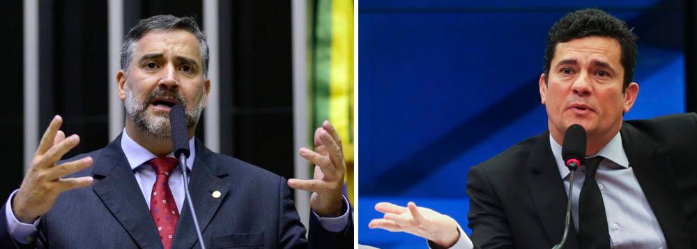 O deputado Paulo Pimenta (PT-SP) mostrou a gravidade da ameaça de morte ao ex-presidente Lula ao fazer uma comparação: "O que teria acontecido comigo se eu tivesse, de forma leviana e irresponsável, publicado um artigo intitulado 'Moro deve Morrer'"?, indagou (Foto: Giuliana Miranda) O deputado Paulo Pimenta (PT-SP) mostrou a gravidade da ameaça de morte ao ex-presidente Lula ao fazer uma comparação: "O que teria acontecido comigo se eu tivesse, de forma leviana e irresponsável, publicado um artigo intitulado 'Moro deve Morrer'"?, indagou