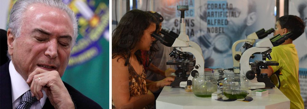 Cortes promovidos pelo governo Michel temer na área da produção e conhecimento cientifico não são alvos de críticas apenas da comunidade acadêmica brasileira; nada menos que trinta mulheres cientistas de todo o mudo – seis delas brasileiras -, todas ganhadoras do prêmio L'Oréal-UNESCO para Mulheres na Ciência -, encaminharam uma carta a Temer onde condenam os cortes de recursos para o setor de Ciência e Tecnologia, que encolheu 44% desde que Temer chegou ao poder (Foto: Paulo Emílio) Cortes promovidos pelo governo Michel temer na área da produção e conhecimento cientifico não são alvos de críticas apenas da comunidade acadêmica brasileira; nada menos que trinta mulheres cientistas de todo o mudo – seis delas brasileiras -, todas ganhadoras do prêmio L'Oréal-UNESCO para Mulheres na Ciência -, encaminharam uma carta a Temer onde condenam os cortes de recursos para o setor de Ciência e Tecnologia, que encolheu 44% desde que Temer chegou ao poder