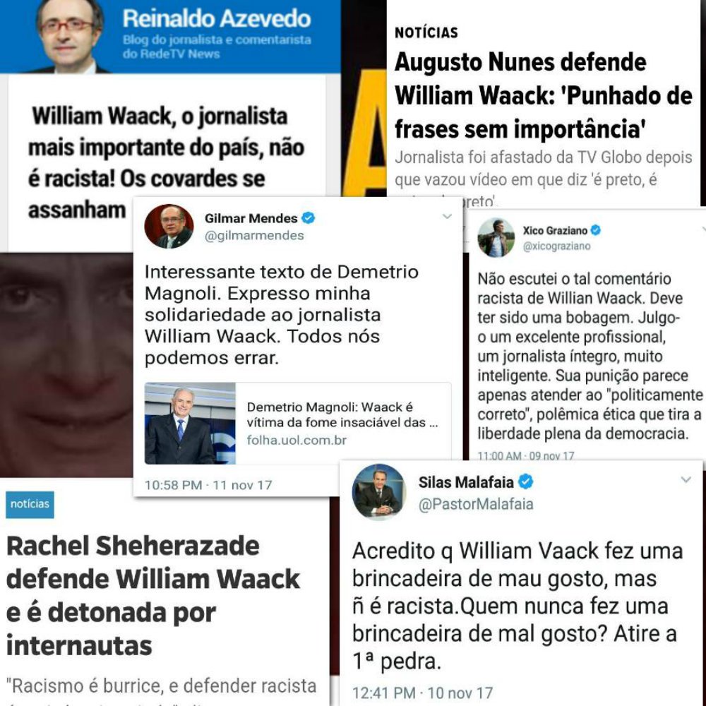 racistas (Foto: Jean Wyllys) racistas