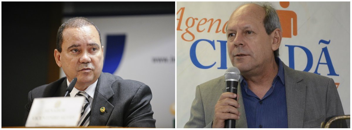 O presidente regional do PR, senador Vicentinho Alves (TO), colocou oficialmente o nome do prefeito de Araguaína, Ronaldo Dimas (PR), como pré-candidato a governador; "O prefeito Ronaldo Dimas reúne a qualificação e o preparo necessários para governar o Estado do Tocantins”, assegura o senador na nota; Vicetinho ressaltou a "competência demonstrada nos mandatos que exerceu seja no âmbito do Poder Legislativo ou nos Executivos estadual e municipal” (Foto: Leonardo Lucena) O presidente regional do PR, senador Vicentinho Alves (TO), colocou oficialmente o nome do prefeito de Araguaína, Ronaldo Dimas (PR), como pré-candidato a governador; "O prefeito Ronaldo Dimas reúne a qualificação e o preparo necessários para governar o Estado do Tocantins”, assegura o senador na nota; Vicetinho ressaltou a "competência demonstrada nos mandatos que exerceu seja no âmbito do Poder Legislativo ou nos Executivos estadual e municipal”