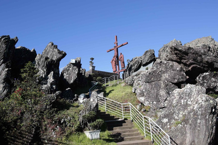 Circuito liga Santuário Estadual Nossa Senhora da Piedade, em Caeté, ao Santuário Nacional de Aparecida, em São Paulo, passando por 32 municípios mineiros (Foto: Gisele Federicce) Circuito liga Santuário Estadual Nossa Senhora da Piedade, em Caeté, ao Santuário Nacional de Aparecida, em São Paulo, passando por 32 municípios mineiros