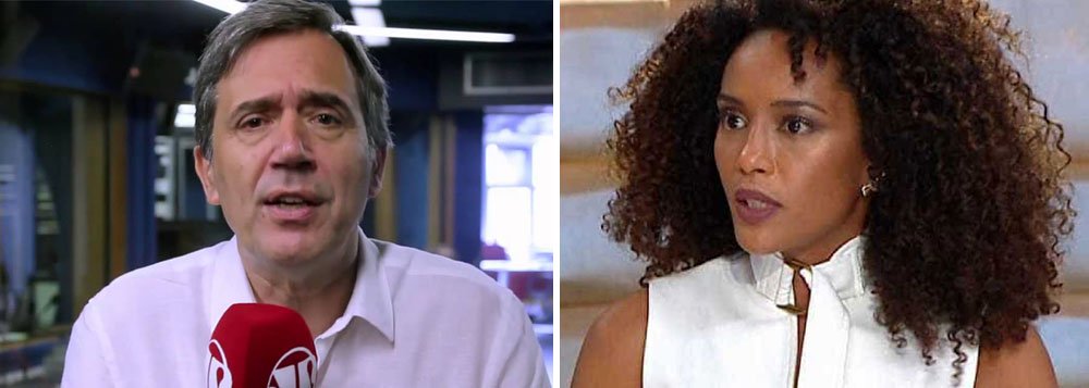 Depois dos comentários desastrosos do secretário do Rio Cesar Benjamin, e do deboche do presidente da EBC, Laerte Rimoli, Marco Antonio Villa entrou na onda racista contra a atriz Taís Araújo na internet: "Eu vi, recentemente, uma atriz, aí, dizendo assim: 'Quando eu caminho com meu filho, alguém vem, me vê com meu filho, atravessa a rua, vai pra outra calçada'. Ah, que que é isso? Ela tá imaginando que o Brasil é a África do Sul, é o Apartheid? Que isso? E uma atriz da classe dominante, que ganha 'milhões'? Haja picaretagem!" (Foto: Gisele Federicce) Depois dos comentários desastrosos do secretário do Rio Cesar Benjamin, e do deboche do presidente da EBC, Laerte Rimoli, Marco Antonio Villa entrou na onda racista contra a atriz Taís Araújo na internet: "Eu vi, recentemente, uma atriz, aí, dizendo assim: 'Quando eu caminho com meu filho, alguém vem, me vê com meu filho, atravessa a rua, vai pra outra calçada'. Ah, que que é isso? Ela tá imaginando que o Brasil é a África do Sul, é o Apartheid? Que isso? E uma atriz da classe dominante, que ganha 'milhões'? Haja picaretagem!"