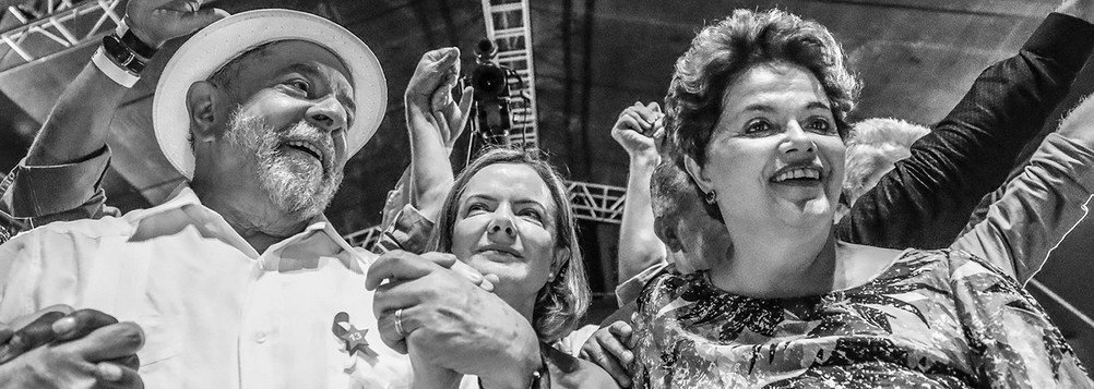 Dilma Lula (Foto: Charles Nisz) Dilma Lula
