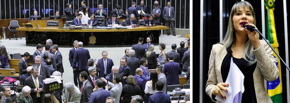 Apenas três dos 53 deputados federais de Minas Gerais aprovam a proposta de reforma da Previdência, apresentada pelo governo de Michel Temer; é o que aponta uma enquete feita pelo jornal O Tempo; “Sabemos que a reforma da Previdência precisa ser feita, mas o presidente pode realizar cortes em outros setores antes de mexer na aposentadoria”, afirma a deputada federal Brunny (PR-MG) (Foto: Leonardo Lucena) Apenas três dos 53 deputados federais de Minas Gerais aprovam a proposta de reforma da Previdência, apresentada pelo governo de Michel Temer; é o que aponta uma enquete feita pelo jornal O Tempo; “Sabemos que a reforma da Previdência precisa ser feita, mas o presidente pode realizar cortes em outros setores antes de mexer na aposentadoria”, afirma a deputada federal Brunny (PR-MG)