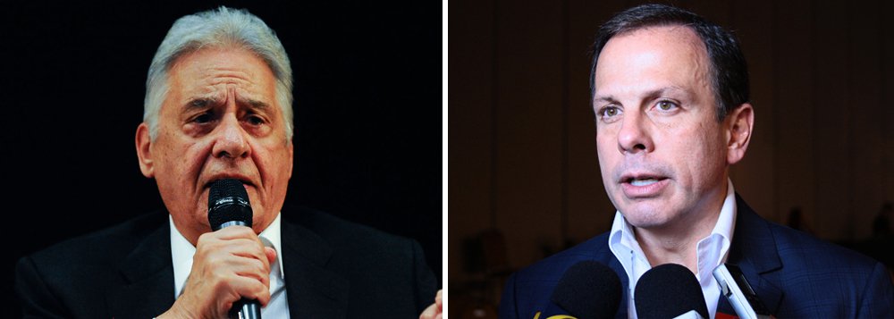 Questionado quem seria melhor candidato pelo PSDB, se João Doria ou Geraldo Alckmin, o ex-presidente respondeu que "é cedo" para saber quem tem mais chances; ele afirmou ainda que dará apoio ao candidato que "conseguir falar com o Brasil", e não apenas com São Paulo; declaração foi feita no momento em que Doria está percorrendo vários estados do Brasil visando pavimentar a sua pré-candidatura ao Planalto (Foto: Paulo Emílio) Questionado quem seria melhor candidato pelo PSDB, se João Doria ou Geraldo Alckmin, o ex-presidente respondeu que "é cedo" para saber quem tem mais chances; ele afirmou ainda que dará apoio ao candidato que "conseguir falar com o Brasil", e não apenas com São Paulo; declaração foi feita no momento em que Doria está percorrendo vários estados do Brasil visando pavimentar a sua pré-candidatura ao Planalto