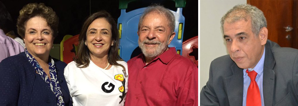 O presidente do PT-TO, o deputado estadual José Roberto Forzani, afirmou que vê com tranquilidade a movimentação da senadora Kátia Abreu (PMDB), que teria recebido apoio do ex-presidente Lula para disputar o governo do Tocantins em 2018. A parlamentar teve um encontro com o petista, Dilma Rousseff e a presidente do PT nacional, Gleisi Hoffman (PR), no último final de semana, em Salvador (BA); "Mas eu acho que isso é mais especulação. Acho que é natural que nesse momento haja muita conversa, mas o Diretório Estadual vai dirigir como é que nós vamos estar fazendo aqui e nós vamos estar fazendo uma conversa com a senadora Katia Abreu tão logo seja possível" (Foto: Leonardo Lucena) O presidente do PT-TO, o deputado estadual José Roberto Forzani, afirmou que vê com tranquilidade a movimentação da senadora Kátia Abreu (PMDB), que teria recebido apoio do ex-presidente Lula para disputar o governo do Tocantins em 2018. A parlamentar teve um encontro com o petista, Dilma Rousseff e a presidente do PT nacional, Gleisi Hoffman (PR), no último final de semana, em Salvador (BA); "Mas eu acho que isso é mais especulação. Acho que é natural que nesse momento haja muita conversa, mas o Diretório Estadual vai dirigir como é que nós vamos estar fazendo aqui e nós vamos estar fazendo uma conversa com a senadora Katia Abreu tão logo seja possível"