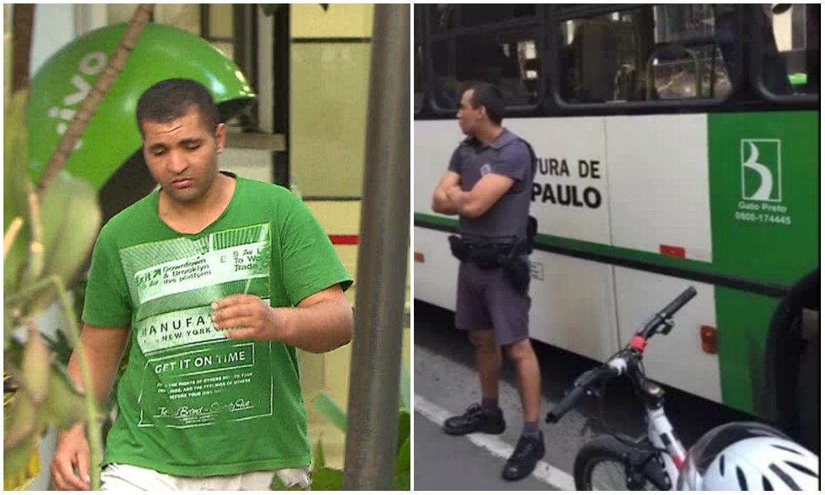 Diego Ferreira de Novais, de 27 anos, voltou a ejacular em uma mulher em um ônibus de São Paulo na manhã deste sábado, segundo informações da PM; ele foi detido inicialmente pelos passageiros do ônibus, que chamaram os policiais militares; na última quarta, ele chegou a ser preso em flagrante pelo mesmo ato, mas foi solto após audiência de custódia (Foto: Gisele Federicce) Diego Ferreira de Novais, de 27 anos, voltou a ejacular em uma mulher em um ônibus de São Paulo na manhã deste sábado, segundo informações da PM; ele foi detido inicialmente pelos passageiros do ônibus, que chamaram os policiais militares; na última quarta, ele chegou a ser preso em flagrante pelo mesmo ato, mas foi solto após audiência de custódia