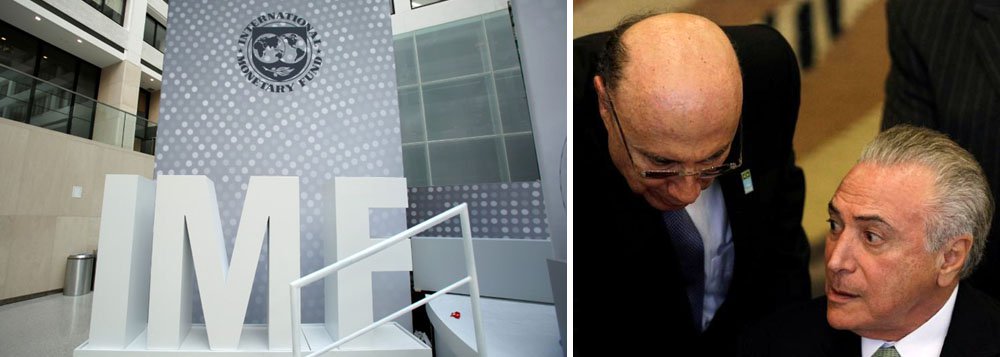 Fundo Monetário Internacional (FMI) estima em relatório que o crescimento da economia brasileira vai ficar bem aquém da média dos países da América Latina e do Caribe; a instituição avalia que o PIB do Brasil este ano deve avançar 0,7%, bem menos do que o 1,2% esperado para o continente; para 2018, a estimativa é de que o Brasil tenha expansão de 1,5% e a região, de 1,9%; cenário é o retrato do Brasil pós-golpe, depois que o governo Temer e sua equipe econômica retiraram investimentos de programas sociais e tem vendido aos estrangeiros o patrimônio brasileiro (Foto: Paulo Emílio) Fundo Monetário Internacional (FMI) estima em relatório que o crescimento da economia brasileira vai ficar bem aquém da média dos países da América Latina e do Caribe; a instituição avalia que o PIB do Brasil este ano deve avançar 0,7%, bem menos do que o 1,2% esperado para o continente; para 2018, a estimativa é de que o Brasil tenha expansão de 1,5% e a região, de 1,9%; cenário é o retrato do Brasil pós-golpe, depois que o governo Temer e sua equipe econômica retiraram investimentos de programas sociais e tem vendido aos estrangeiros o patrimônio brasileiro