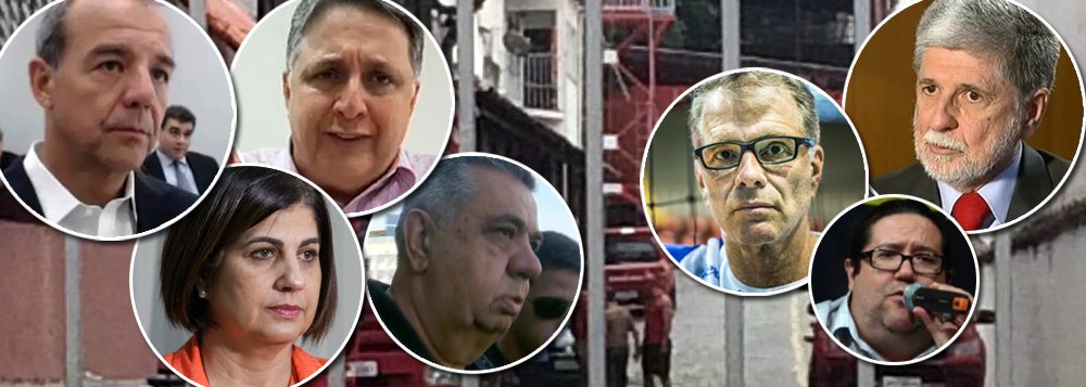 Com a prisão dos ex-governadores Anthony e Rosinha Garotinho, o Rio de Janeiro vive uma situação inédita; tem três ex-governadores presos – Sergio Cabral é o terceiro – e o atual, Luiz Fernando Pezão, acusado por vários delatores de receber propinas; além disso, o atual presidente da Assembleia Legislativa, Jorge Picciani, assim como seu antecessor Paulo Melo, também estão encarcerados; neste cenário de terra arrasada, abre-se espaço para novatos; alguns dos principais nomes são Tarcísio Motta, do Psol, o embaixador Celso Amorim, pelo PT, e o ex-treinador Bernardinho, pelo Novo; quem poderá consertar o estado que ainda é, para o bem e para o mal, o cartão-postal do Brasil? (Foto: Leonardo Attuch) Com a prisão dos ex-governadores Anthony e Rosinha Garotinho, o Rio de Janeiro vive uma situação inédita; tem três ex-governadores presos – Sergio Cabral é o terceiro – e o atual, Luiz Fernando Pezão, acusado por vários delatores de receber propinas; além disso, o atual presidente da Assembleia Legislativa, Jorge Picciani, assim como seu antecessor Paulo Melo, também estão encarcerados; neste cenário de terra arrasada, abre-se espaço para novatos; alguns dos principais nomes são Tarcísio Motta, do Psol, o embaixador Celso Amorim, pelo PT, e o ex-treinador Bernardinho, pelo Novo; quem poderá consertar o estado que ainda é, para o bem e para o mal, o cartão-postal do Brasil?