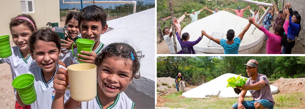 Programa Cisternas, política pública de acesso à água que possibilita às famílias rurais do Semiárido brasileiro viver na região, foi considerada a segunda iniciativa mais importante do mundo no combate à desertificação; reconhecimento vem do Prêmio Política para o Futuro 2017, uma iniciativa do World Future Council que, este ano, teve a parceria da Convenção das Nações Unidas para o Combate à Desertificação (UNCCD); desertificação afeta 58% da área do Semiárido, onde vivem 11,8% brasileiros e brasileiras, muitos deles em situação de pobreza ou extrema pobreza (Foto: Paulo Emílio) Programa Cisternas, política pública de acesso à água que possibilita às famílias rurais do Semiárido brasileiro viver na região, foi considerada a segunda iniciativa mais importante do mundo no combate à desertificação; reconhecimento vem do Prêmio Política para o Futuro 2017, uma iniciativa do World Future Council que, este ano, teve a parceria da Convenção das Nações Unidas para o Combate à Desertificação (UNCCD); desertificação afeta 58% da área do Semiárido, onde vivem 11,8% brasileiros e brasileiras, muitos deles em situação de pobreza ou extrema pobreza