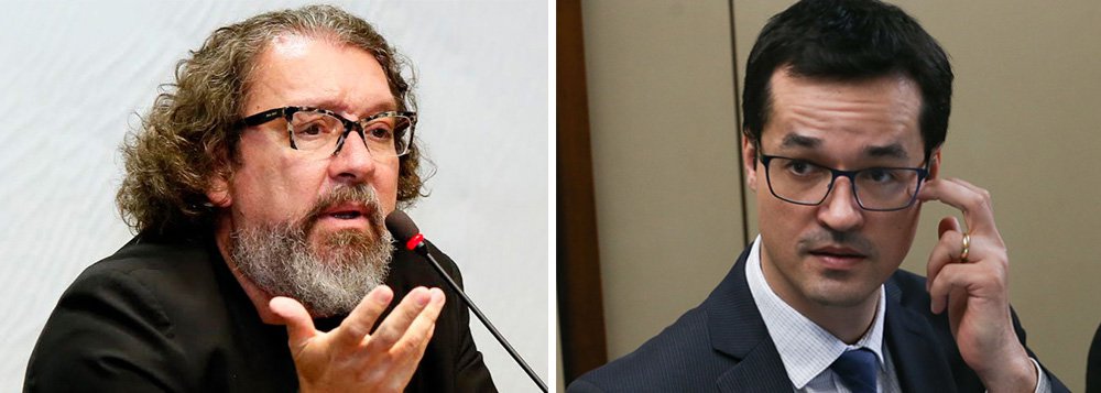 Kakay e Deltan Dallagnol (Foto: Gisele Federicce) Kakay e Deltan Dallagnol