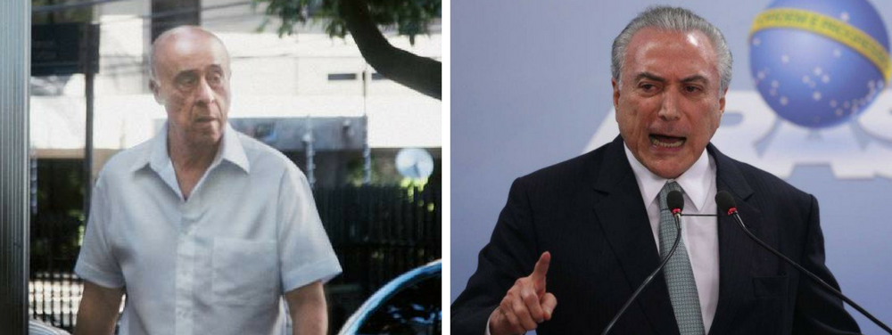 Relatório da Polícia Federal enviado ao Supremo Tribunal Federal aponta que possivelmente João Baptista Lima Filho, coronel aposentado amigo de Michel Temer há décadas, seja o verdadeiro dono da offshore Langley Trade Co S.A., que faria parte do mesmo esquema denunciado na Operação Castelhana, de 2006; a situação colocaria José Aparecido da Silva na situação de "laranja" do coronel, destaca a PF; o coronel é alvo da Operação Patmos e foi citado em delação premiada da JBS; um ex-executivo do grupo afirmou que Lima Filho foi o destinatário de R$ 1 milhão em dinheiro a mando de Temer; o dinheiro era parte de propina repassada pela JBS para a campanha do peemedebista (Foto: Gisele Federicce) Relatório da Polícia Federal enviado ao Supremo Tribunal Federal aponta que possivelmente João Baptista Lima Filho, coronel aposentado amigo de Michel Temer há décadas, seja o verdadeiro dono da offshore Langley Trade Co S.A., que faria parte do mesmo esquema denunciado na Operação Castelhana, de 2006; a situação colocaria José Aparecido da Silva na situação de "laranja" do coronel, destaca a PF; o coronel é alvo da Operação Patmos e foi citado em delação premiada da JBS; um ex-executivo do grupo afirmou que Lima Filho foi o destinatário de R$ 1 milhão em dinheiro a mando de Temer; o dinheiro era parte de propina repassada pela JBS para a campanha do peemedebista