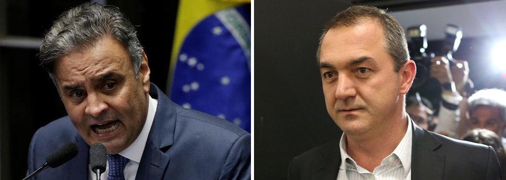 Depois de defender provas de delatores contra petistas, o senador tucano voltou a se posicionar contra a decisão da Primeira Turma do Supremo que o afastou das atividades parlamentares no sentido de que as provas apresentadas pelo empresário Joesley Batista não são legais; "Ainda, digno de nota que, afora a inexistência de crime e a ilicitude das provas envolvidas no caso, a aplicação das chamadas "cautelares diversas da prisão preventiva" são incabíveis a um Senador da República", defende ainda, indicando que irá recorrer (Foto: Gisele Federicce) Depois de defender provas de delatores contra petistas, o senador tucano voltou a se posicionar contra a decisão da Primeira Turma do Supremo que o afastou das atividades parlamentares no sentido de que as provas apresentadas pelo empresário Joesley Batista não são legais; "Ainda, digno de nota que, afora a inexistência de crime e a ilicitude das provas envolvidas no caso, a aplicação das chamadas "cautelares diversas da prisão preventiva" são incabíveis a um Senador da República", defende ainda, indicando que irá recorrer
