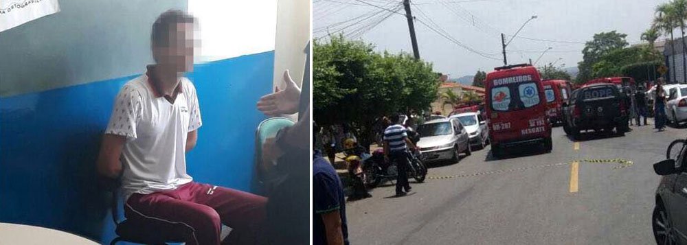 Adolescente autor do ataque com arma de fogo no Colégio Goyazes, em Goiânia, foi transferido para um centro de internação provisória. A internação foi recomendada pelo Ministério Público e determinada pela Justiça do Estado; estudante ficará internado até o julgamento do caso pelo Juizado da Infância e Juventude, conforme previsto no Estatuto da Criança e do Adolescente; Ministério Público também pediu que o adolescente seja colocado em separado dos demais internos, já que é filho de militares (Foto: Paulo Emílio) Adolescente autor do ataque com arma de fogo no Colégio Goyazes, em Goiânia, foi transferido para um centro de internação provisória. A internação foi recomendada pelo Ministério Público e determinada pela Justiça do Estado; estudante ficará internado até o julgamento do caso pelo Juizado da Infância e Juventude, conforme previsto no Estatuto da Criança e do Adolescente; Ministério Público também pediu que o adolescente seja colocado em separado dos demais internos, já que é filho de militares