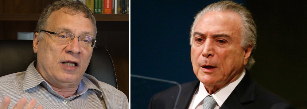 O ex-ministro da Justiça Eugênio Aragão critica duramente os argumentos apresentados por Michel Temer na peça de defesa apresentada sobre a denúncia de organização criminosa; "Lamentável essa colocação do Temer e lamentável o fato de a Procuradoria-Geral da República ter atuado nos últimos anos com esse tipo de discurso, que só prejudicou o país. Hoje, ninguém sabe quem é quem", ressaltou (Foto: Aquiles Lins) O ex-ministro da Justiça Eugênio Aragão critica duramente os argumentos apresentados por Michel Temer na peça de defesa apresentada sobre a denúncia de organização criminosa; "Lamentável essa colocação do Temer e lamentável o fato de a Procuradoria-Geral da República ter atuado nos últimos anos com esse tipo de discurso, que só prejudicou o país. Hoje, ninguém sabe quem é quem", ressaltou