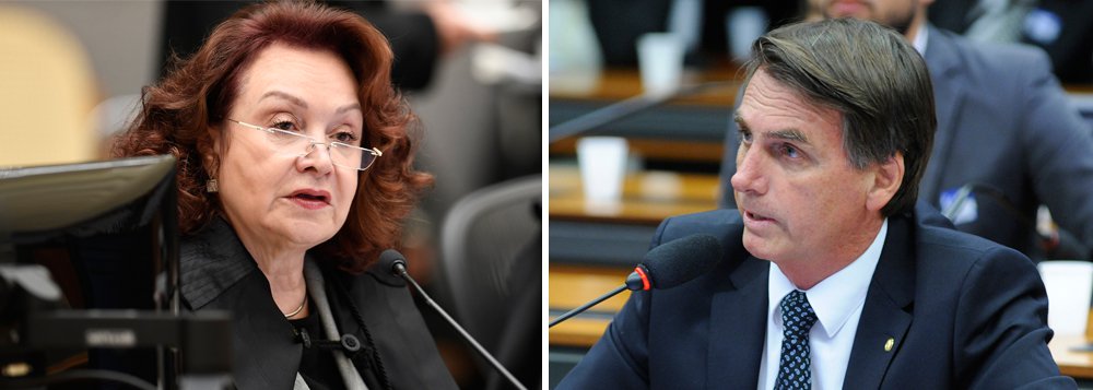 Ministra Nancy Andrighi, do STJ, que proferiu o voto que manteve a condenação do deputado Jair Bolsonaro (PSC-RJ) por ofensas à deputada Maria Rosário (PT-RS) relatou a colegas que depois que votou para manter a condenação de Bolsonaro, passou a receber uma série de ligações e e-mails com xingamentos; em seu voto, Nancy Andrighi disse que “é óbvio” que, para o desempenho de suas funções, os parlamentares não precisam se manifestar sobre qual mulher “mereceria” ou não ser estuprada, nem emitir qualquer juízo de valor sobre atributos femininos, sejam eles positivos ou negativos (Foto: Aquiles Lins) Ministra Nancy Andrighi, do STJ, que proferiu o voto que manteve a condenação do deputado Jair Bolsonaro (PSC-RJ) por ofensas à deputada Maria Rosário (PT-RS) relatou a colegas que depois que votou para manter a condenação de Bolsonaro, passou a receber uma série de ligações e e-mails com xingamentos; em seu voto, Nancy Andrighi disse que “é óbvio” que, para o desempenho de suas funções, os parlamentares não precisam se manifestar sobre qual mulher “mereceria” ou não ser estuprada, nem emitir qualquer juízo de valor sobre atributos femininos, sejam eles positivos ou negativos