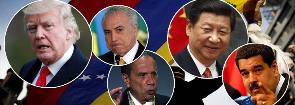 Depois que o presidente dos Estados Unidos, Donald Trump, ameaçou atacar a Venezuela, valendo-se da covardia do Itamaraty, que decidiu subordinar a política externa brasileira a interesses norte-americanos, a China reagiu; o Ministério de Assuntos Exteriores declarou que as relações bilaterais deve manter "sempre o princípio de não interferir nos assuntos internos de outros países"; "Todos os países devem conduzir suas relações bilaterais sobre a base da igualdade, do respeito mútuo e da não ingerência nos solta assuntos internos de outros países", destacou em coletiva de imprensa o porta-voz do ministério Hua Chunying (Foto: Aquiles Lins) Depois que o presidente dos Estados Unidos, Donald Trump, ameaçou atacar a Venezuela, valendo-se da covardia do Itamaraty, que decidiu subordinar a política externa brasileira a interesses norte-americanos, a China reagiu; o Ministério de Assuntos Exteriores declarou que as relações bilaterais deve manter "sempre o princípio de não interferir nos assuntos internos de outros países"; "Todos os países devem conduzir suas relações bilaterais sobre a base da igualdade, do respeito mútuo e da não ingerência nos solta assuntos internos de outros países", destacou em coletiva de imprensa o porta-voz do ministério Hua Chunying