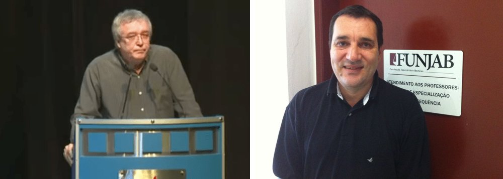 Jornalista Fernando Brito comenta o discurso do desembargador Lédio Rosa de Andrade, amigo de infância do reitor Luiz Carlos Cancellier durante a sessão solene fúnebre em homenagem ao educador que se suicidou; "As palavras de Lédio não são apenas um lamento. São uma convocação. E lançam um taça de vergonha, se isso adianta, no rosto dos que acham que 'as coisas não são bem assim' e se perdem em discussões laterais. Há uma matilha de feras, seguida por uma vara de porcos, tornando sangrenta e imunda a vida brasileira, onde só a escuridão, o xingamento, a ofensa, a polícia e a prisão valem alguma coisa", diz Brito; assista ao discurso de Lédio de Andrade (Foto: Aquiles Lins) Jornalista Fernando Brito comenta o discurso do desembargador Lédio Rosa de Andrade, amigo de infância do reitor Luiz Carlos Cancellier durante a sessão solene fúnebre em homenagem ao educador que se suicidou; "As palavras de Lédio não são apenas um lamento. São uma convocação. E lançam um taça de vergonha, se isso adianta, no rosto dos que acham que 'as coisas não são bem assim' e se perdem em discussões laterais. Há uma matilha de feras, seguida por uma vara de porcos, tornando sangrenta e imunda a vida brasileira, onde só a escuridão, o xingamento, a ofensa, a polícia e a prisão valem alguma coisa", diz Brito; assista ao discurso de Lédio de Andrade