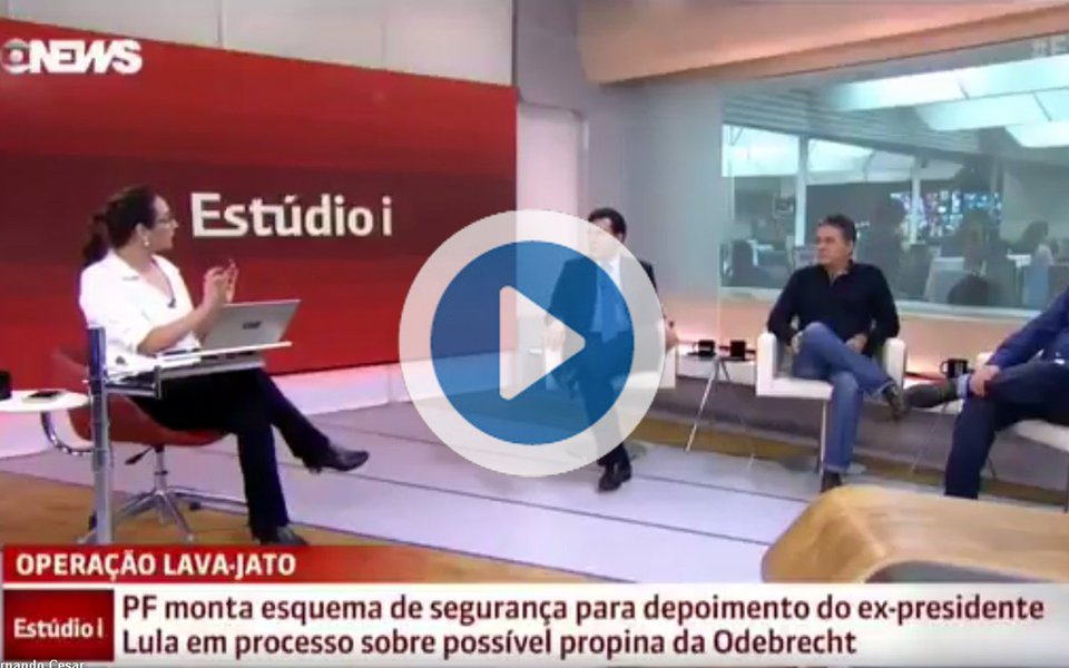 A jornalista Maria Beltrão comandava ontem, na GloboNews, programa que abordava o depoimento do ex-presidente Luiz Inácio Lula da Silva ao juiz federal Sérgio Moro; Ela perguntou então ao professor de Direito Constitucional da UFF, Guilherme Peña, o que faltava no processo; o professor respondeu: "As provas agora, né, que é o próprio interrogatório dele" (Foto: José Barbacena) A jornalista Maria Beltrão comandava ontem, na GloboNews, programa que abordava o depoimento do ex-presidente Luiz Inácio Lula da Silva ao juiz federal Sérgio Moro; Ela perguntou então ao professor de Direito Constitucional da UFF, Guilherme Peña, o que faltava no processo; o professor respondeu: "As provas agora, né, que é o próprio interrogatório dele"