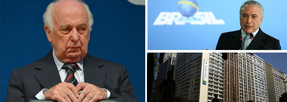 O economista e ex-ministro da Fazenda Bresser Pereira diz que o anúncio da privatização da Eletrobras, feito por Michel Temer, é uma saída para o peemedebista não incorrer no artigo 167, define como “crime fiscal” o governo incorrer em deficit público superior à despesa de capital, ou seja, ao investimento público; "Com esse dispositivo o constituinte sabiamente buscou impedir que o governo aumentasse de forma irresponsável a despesa corrente. Mas o constituinte não previu que o governo encontrasse uma saída para o problema: vender o estoque de capital do Estado, as empresas públicas", diz Bresser (Foto: Aquiles Lins) O economista e ex-ministro da Fazenda Bresser Pereira diz que o anúncio da privatização da Eletrobras, feito por Michel Temer, é uma saída para o peemedebista não incorrer no artigo 167, define como “crime fiscal” o governo incorrer em deficit público superior à despesa de capital, ou seja, ao investimento público; "Com esse dispositivo o constituinte sabiamente buscou impedir que o governo aumentasse de forma irresponsável a despesa corrente. Mas o constituinte não previu que o governo encontrasse uma saída para o problema: vender o estoque de capital do Estado, as empresas públicas", diz Bresser