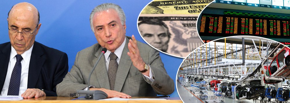 Números divulgados nesta sexta-feira pelo IBGE mostram que a economia brasileira ainda sofre com os efeitos do governo desastroso de Michel Temer e Henrique Meirelles; taxa de investimento no segundo trimestre deste ano 2017 foi equivalente a 15,5% do PIB, abaixo do observado no mesmo período do ano anterior (16,7%) e no pico de 21,1% no segundo trimestre de 2013; especialistas afirmam que dificuldade para retomada do crescimento está no escândalo político que manchou o segundo trimestre: as denúncias da JBS contra Temer (Foto: José Barbacena) Números divulgados nesta sexta-feira pelo IBGE mostram que a economia brasileira ainda sofre com os efeitos do governo desastroso de Michel Temer e Henrique Meirelles; taxa de investimento no segundo trimestre deste ano 2017 foi equivalente a 15,5% do PIB, abaixo do observado no mesmo período do ano anterior (16,7%) e no pico de 21,1% no segundo trimestre de 2013; especialistas afirmam que dificuldade para retomada do crescimento está no escândalo político que manchou o segundo trimestre: as denúncias da JBS contra Temer