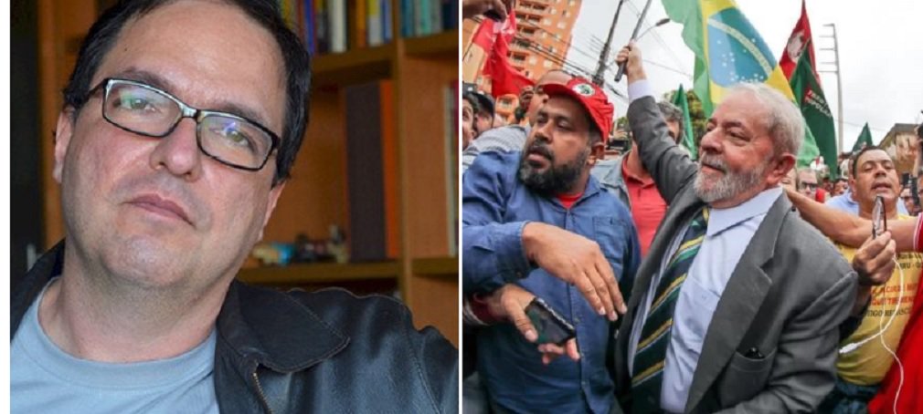 "Pesquisa do Datafolha, publicada na Folha de hoje, mostra que, apesar da intensificação da perseguição contra ele, Lula continua vencendo em todos os cenários para a presidência da República", afirma o cientista político; "Sem Lula, não haverá eleição, no máximo "eleição". É de fato incrível a tranquilidade, a fleuma, a nonchalance com que o Judiciário brasileiro está disposto a afastar da competição o franco favorito, com base em indícios frágeis, para dizer o mínimo, e num processo questionável e questionado", analisa Miguel (Foto: José Barbacena) "Pesquisa do Datafolha, publicada na Folha de hoje, mostra que, apesar da intensificação da perseguição contra ele, Lula continua vencendo em todos os cenários para a presidência da República", afirma o cientista político; "Sem Lula, não haverá eleição, no máximo "eleição". É de fato incrível a tranquilidade, a fleuma, a nonchalance com que o Judiciário brasileiro está disposto a afastar da competição o franco favorito, com base em indícios frágeis, para dizer o mínimo, e num processo questionável e questionado", analisa Miguel