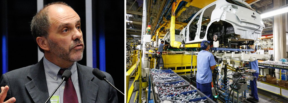 Para o diretor técnico do Dieese, Clemente Ganz Lúcio, há um processo de desmonte da indústria nacional; "Estamos destruindo de forma sistemática a nossa estrutura produtiva industrial", disse Lúcio, em debate na sede do Dieese, nesta terça-feira (15), em São Paulo (Foto: Charles Nisz) Para o diretor técnico do Dieese, Clemente Ganz Lúcio, há um processo de desmonte da indústria nacional; "Estamos destruindo de forma sistemática a nossa estrutura produtiva industrial", disse Lúcio, em debate na sede do Dieese, nesta terça-feira (15), em São Paulo