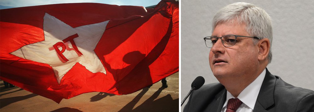 Partido dos Trabalhadores reagiu à denúncia do procurador-geral da República, Rodrigo Janot, apresentada nesta terça-feira, 5, contra nomes do partido como o ex-presidente Lula, a presidente deposta Dilma Rousseff e a senadora Gleisi Hoffmann, presidente nacional do PT, por suposta organização criminosa; "A denúncia parece uma tentativa do atual procurador-geral de desviar o foco de outras investigações, que também envolvem um membro do Ministério Público Federal, no momento em que ele se prepara para deixar o cargo", diz o partido em nota (Foto: Aquiles Lins) Partido dos Trabalhadores reagiu à denúncia do procurador-geral da República, Rodrigo Janot, apresentada nesta terça-feira, 5, contra nomes do partido como o ex-presidente Lula, a presidente deposta Dilma Rousseff e a senadora Gleisi Hoffmann, presidente nacional do PT, por suposta organização criminosa; "A denúncia parece uma tentativa do atual procurador-geral de desviar o foco de outras investigações, que também envolvem um membro do Ministério Público Federal, no momento em que ele se prepara para deixar o cargo", diz o partido em nota