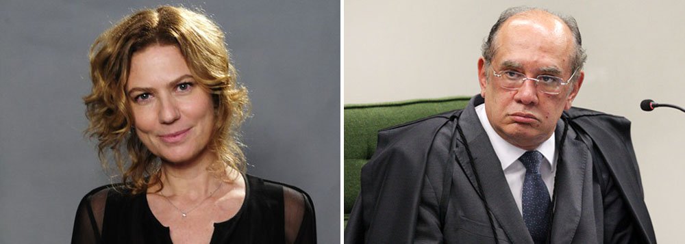 A atriz Patricia Pillar reagiu indignada nas redes sociais nesta quarta-feira 23 à notícia de que o ministro do Supremo Tribunal Federal Gilmar Mendes mandou soltar mais três investigado na Lava Jato no Rio de Janeiro; "Onde ele quer chegar???Vamos permitir???", tuitou; em sua página no Facebook, ela divulgou um ato público em desagravo ao juiz Marcelo Bretas, da Lava Jato do Rio de Janeiro, que determinou as prisões dos investigados; "A Operação Lava Jato no Rio de Janeiro está ameaçada", alertou (Foto: Gisele Federicce) A atriz Patricia Pillar reagiu indignada nas redes sociais nesta quarta-feira 23 à notícia de que o ministro do Supremo Tribunal Federal Gilmar Mendes mandou soltar mais três investigado na Lava Jato no Rio de Janeiro; "Onde ele quer chegar???Vamos permitir???", tuitou; em sua página no Facebook, ela divulgou um ato público em desagravo ao juiz Marcelo Bretas, da Lava Jato do Rio de Janeiro, que determinou as prisões dos investigados; "A Operação Lava Jato no Rio de Janeiro está ameaçada", alertou