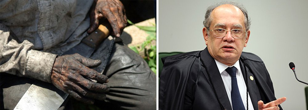 Apesar de afirmar que não leu a portaria do Ministério do Trabalho que dificulta a fiscalização e o combate ao trabalho escravo no país, o ministro do STF Gilmar Mendes disse que a definição do termo precisa ter "condições objetivas"; "Eu, por exemplo, acho que me submeto a um trabalho exaustivo, mas com prazer. Eu não acho que faço trabalho escravo. Eu já brinquei até no plenário do Supremo que, dependendo do critério e do fiscal, talvez ali na garagem do Supremo ou na garagem do TSE, alguém pudesse identificar, 'Ah, condição de trabalho escravo!'", disse (Foto: Paulo Emílio) Apesar de afirmar que não leu a portaria do Ministério do Trabalho que dificulta a fiscalização e o combate ao trabalho escravo no país, o ministro do STF Gilmar Mendes disse que a definição do termo precisa ter "condições objetivas"; "Eu, por exemplo, acho que me submeto a um trabalho exaustivo, mas com prazer. Eu não acho que faço trabalho escravo. Eu já brinquei até no plenário do Supremo que, dependendo do critério e do fiscal, talvez ali na garagem do Supremo ou na garagem do TSE, alguém pudesse identificar, 'Ah, condição de trabalho escravo!'", disse