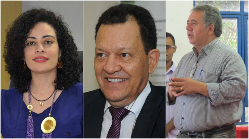 O diretório do PT-TO suspendeu os direitos partidários dos filiados que permaneceram na administração do governador Marcelo Miranda (PMDB), desrespeitando deliberação do congresso estadual da sigla; a decisão atinge potenciais candidatos a deputado estadual nas próximas eleições, como a secretária de Cidadania e Justiça, Gleidy Braga, o superintendente de Desenvolvimento Regional da Seplan, Milne Freitas, e o presidente do Instituto de Desenvolvimento Rural do Estado do Tocantins (Ruraltins), Pedro Dias Corrêa; os três fazem parte da corrente Construindo um Novo Brasil (CNB); grupo atingido promete levar o caso à direção nacional da sigla (Foto: Leonardo Lucena) O diretório do PT-TO suspendeu os direitos partidários dos filiados que permaneceram na administração do governador Marcelo Miranda (PMDB), desrespeitando deliberação do congresso estadual da sigla; a decisão atinge potenciais candidatos a deputado estadual nas próximas eleições, como a secretária de Cidadania e Justiça, Gleidy Braga, o superintendente de Desenvolvimento Regional da Seplan, Milne Freitas, e o presidente do Instituto de Desenvolvimento Rural do Estado do Tocantins (Ruraltins), Pedro Dias Corrêa; os três fazem parte da corrente Construindo um Novo Brasil (CNB); grupo atingido promete levar o caso à direção nacional da sigla