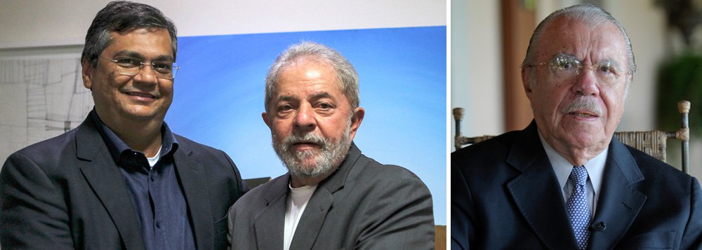 Disposto a demonstrar força após sua condenação em primeira instância e às vésperas de um novo depoimento ao juiz Sergio Moro, o ex-presidente Lula desembarca em Salvador para largada de uma caravana pelo Nordeste que se encerrará em 5 de setembro, no Maranhão; segundo a folha, no estado, a dificuldade está na acomodação do governador Flávio Dino (PC do B) e da família Sarney em uma mesma atividade; da última vez que esteve em solo maranhense, em 2010, Lula esteve ao lado da então governadora Roseana Sarney e do seu pai, José Sarney; Dino, no entanto, além de estar bem em popularidade no Maranhão, foi um dos principais críticos do golpe contra Dilma Rousseff, defensor de eleição direta e contrário à condenação de Lula, sem provas, por Moro (Foto: Leonardo Lucena) Disposto a demonstrar força após sua condenação em primeira instância e às vésperas de um novo depoimento ao juiz Sergio Moro, o ex-presidente Lula desembarca em Salvador para largada de uma caravana pelo Nordeste que se encerrará em 5 de setembro, no Maranhão; segundo a folha, no estado, a dificuldade está na acomodação do governador Flávio Dino (PC do B) e da família Sarney em uma mesma atividade; da última vez que esteve em solo maranhense, em 2010, Lula esteve ao lado da então governadora Roseana Sarney e do seu pai, José Sarney; Dino, no entanto, além de estar bem em popularidade no Maranhão, foi um dos principais críticos do golpe contra Dilma Rousseff, defensor de eleição direta e contrário à condenação de Lula, sem provas, por Moro
