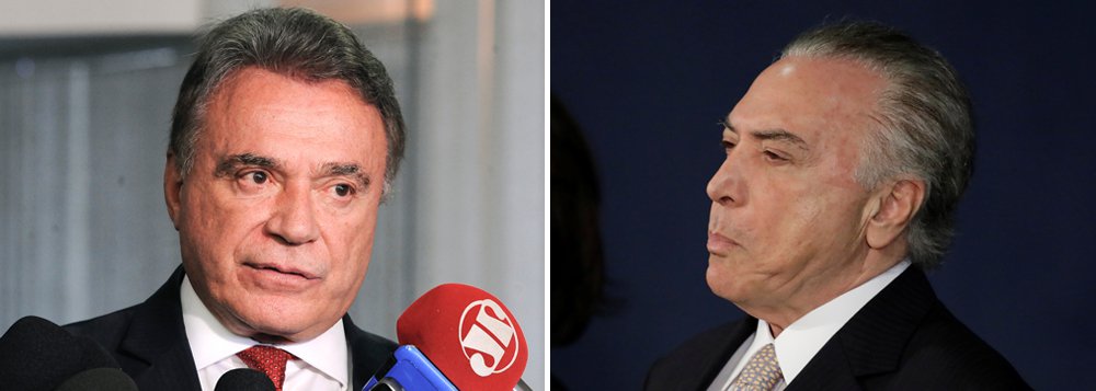 Pré-candidato à presidência da República em 2018, o senador Alvaro Dias (Podemos-PR) falou sobre a impopularidade de Michel Temer nesta sexta-feira; "O Temer não consegue convencer ninguém que as reformas dele são favoráveis ao povo. Não tem como acreditar em quem chefia uma organização criminosa”; segundo ele, a segunda denúncia oferecida pela procuradoria-geral da República é gravíssima – e ele deve ser cassado (Foto: Leonardo Attuch) Pré-candidato à presidência da República em 2018, o senador Alvaro Dias (Podemos-PR) falou sobre a impopularidade de Michel Temer nesta sexta-feira; "O Temer não consegue convencer ninguém que as reformas dele são favoráveis ao povo. Não tem como acreditar em quem chefia uma organização criminosa”; segundo ele, a segunda denúncia oferecida pela procuradoria-geral da República é gravíssima – e ele deve ser cassado