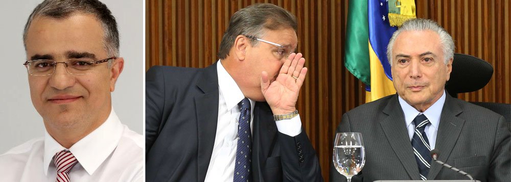 "A acusação de tentar impedir a delação premiada de Lúcio Funaro fundamentou a denúncia contra Geddel", diz o jornalista Kennedy Alencar; Geddel deverá ser usado por Janot para tentar estabelecer um elo entre Temer e Funaro (Foto: Leonardo Attuch) "A acusação de tentar impedir a delação premiada de Lúcio Funaro fundamentou a denúncia contra Geddel", diz o jornalista Kennedy Alencar; Geddel deverá ser usado por Janot para tentar estabelecer um elo entre Temer e Funaro