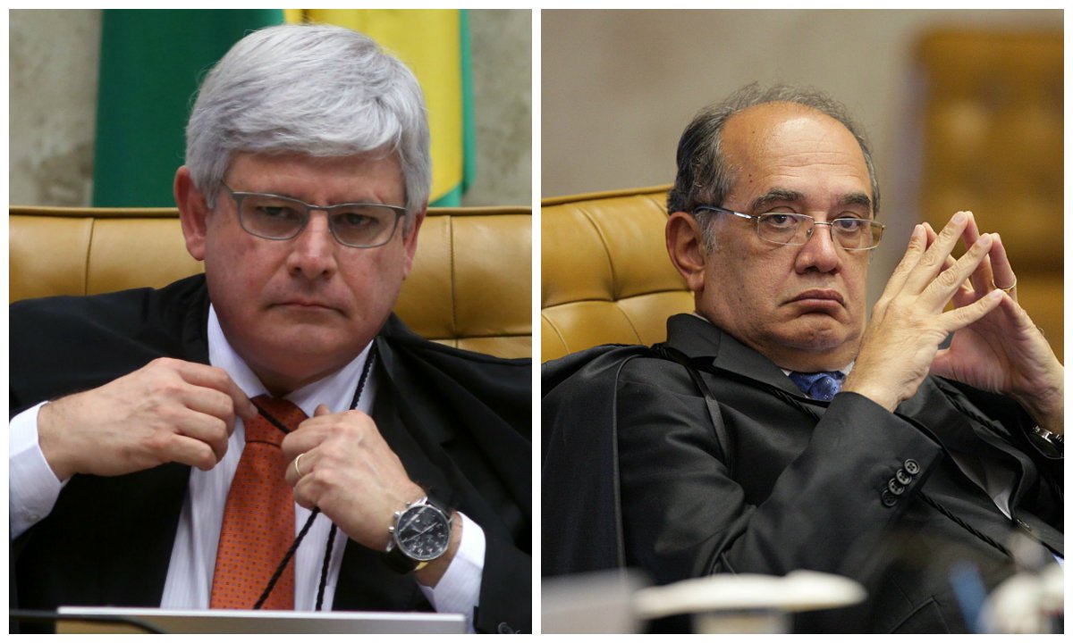 Procurador-geral da República, Rodrigo Janot, e ministro do Supremo Tribunal Federal (STF) Gilmar Mendes (Foto: Charles Nisz) Procurador-geral da República, Rodrigo Janot, e ministro do Supremo Tribunal Federal (STF) Gilmar Mendes