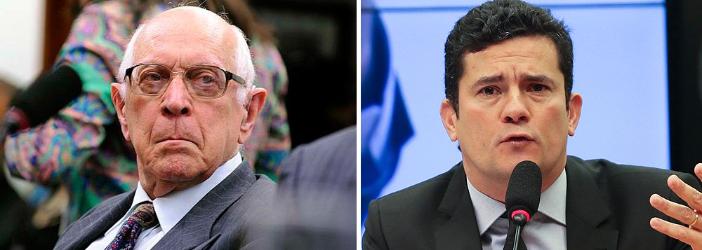 “Se ele acha que os aspectos jurídicos estão encerrados e insiste em permanecer até uma eventual condenação do Lula, ele reconhece que seu objetivo é político”, diz o jurista Dalmo de Abreu Dallari; leia reportagem de Eduardo Maretti, na Rede Brasil Atual (Foto: Leonardo Attuch) “Se ele acha que os aspectos jurídicos estão encerrados e insiste em permanecer até uma eventual condenação do Lula, ele reconhece que seu objetivo é político”, diz o jurista Dalmo de Abreu Dallari; leia reportagem de Eduardo Maretti, na Rede Brasil Atual