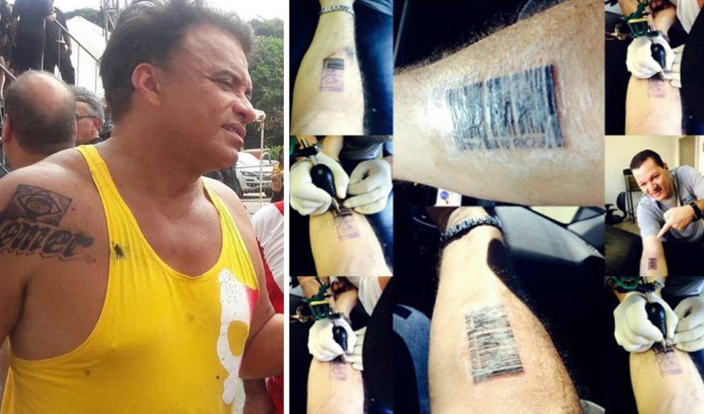 O deputado Wladimir Costa (SD-PA) é o retrato fiel do que virou a Câmara em tempo de Michel Temer. O parlamentar gastou R$ 1200 em tatuagem no ombro homenageando o Tinhoso nas vésperas de o plenário votar a investigação por crime de corrupção passiva (Foto: Esmael Morais) O deputado Wladimir Costa (SD-PA) é o retrato fiel do que virou a Câmara em tempo de Michel Temer. O parlamentar gastou R$ 1200 em tatuagem no ombro homenageando o Tinhoso nas vésperas de o plenário votar a investigação por crime de corrupção passiva