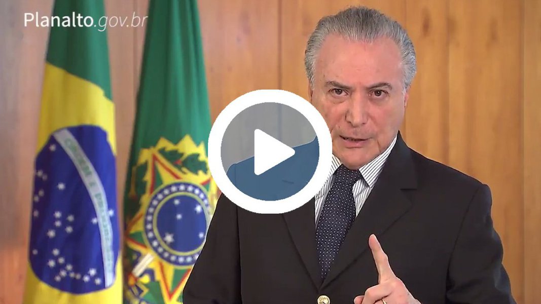 Em vídeo, Michel Temer disse que os leilões da Eletrobras, Casa da Moeda, aeroportos, entre outras estatais, "ajudarão a deixar o Brasil mais moderno e nos ajudarão a eliminar de vez a crise que tanto nos prejudicou nos últimos anos"; sem modéstia, ele também diz que a medida é "corajosa" (Foto: Gisele Federicce) Em vídeo, Michel Temer disse que os leilões da Eletrobras, Casa da Moeda, aeroportos, entre outras estatais, "ajudarão a deixar o Brasil mais moderno e nos ajudarão a eliminar de vez a crise que tanto nos prejudicou nos últimos anos"; sem modéstia, ele também diz que a medida é "corajosa"