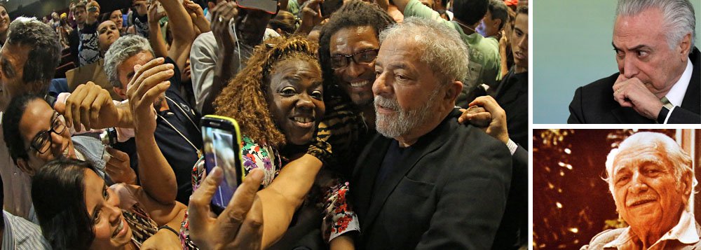 "Pena que Gilberto Freyre não esteja mais aqui entre nós. Se estivesse, incluiria mais um capítulo em seu clássico 'Casa Grande & Senzala' intitulado 'O caso Lula'”, diz o colunista Alex Solnik; "Desde Dom Pedro II a Casa Grande elege os deputados, faz as leis, compra políticos, mas só quando a Senzala chegou ao poder resolveram investigar. E todos os dedos de todas as mãos que têm os dez dedos se voltaram contra Lula! A Casa Grande roubar, tudo bem, mas a Senzala, ah, essa não, essa tem que ser honesta", afirma; "Com ou sem evidências, a Casa Grande já condenou Lula. Com malas e carradas de evidências, a Casa Grande já absolveu Temer. Não se trata de justiça nem de moralidade, trata-se de afastar a Senzala do poder" (Foto: Alex Solnik) "Pena que Gilberto Freyre não esteja mais aqui entre nós. Se estivesse, incluiria mais um capítulo em seu clássico 'Casa Grande & Senzala' intitulado 'O caso Lula'”, diz o colunista Alex Solnik; "Desde Dom Pedro II a Casa Grande elege os deputados, faz as leis, compra políticos, mas só quando a Senzala chegou ao poder resolveram investigar. E todos os dedos de todas as mãos que têm os dez dedos se voltaram contra Lula! A Casa Grande roubar, tudo bem, mas a Senzala, ah, essa não, essa tem que ser honesta", afirma; "Com ou sem evidências, a Casa Grande já condenou Lula. Com malas e carradas de evidências, a Casa Grande já absolveu Temer. Não se trata de justiça nem de moralidade, trata-se de afastar a Senzala do poder"