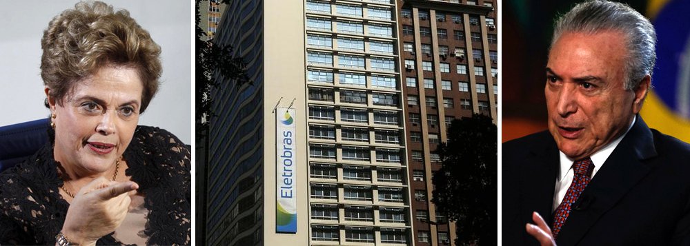 Presidente legítima Dilma Rousseff se posicionou veementemente contra a proposta de privatização do sistema Eletrobras; segundo Dilma, a proposta do governo Michel Temer envolve um mecanismo para se apropriar de recursos do trabalhador e cobrir o maior rombo fiscal já registrado no País; "O País vai ter sua soberania e sua segurança energética ameaçadas, ao permitir que sua joia da coroa energética seja transferida para investidores internacionais ou fundos financeiros", disse Dima (Foto: Paulo Emílio) Presidente legítima Dilma Rousseff se posicionou veementemente contra a proposta de privatização do sistema Eletrobras; segundo Dilma, a proposta do governo Michel Temer envolve um mecanismo para se apropriar de recursos do trabalhador e cobrir o maior rombo fiscal já registrado no País; "O País vai ter sua soberania e sua segurança energética ameaçadas, ao permitir que sua joia da coroa energética seja transferida para investidores internacionais ou fundos financeiros", disse Dima