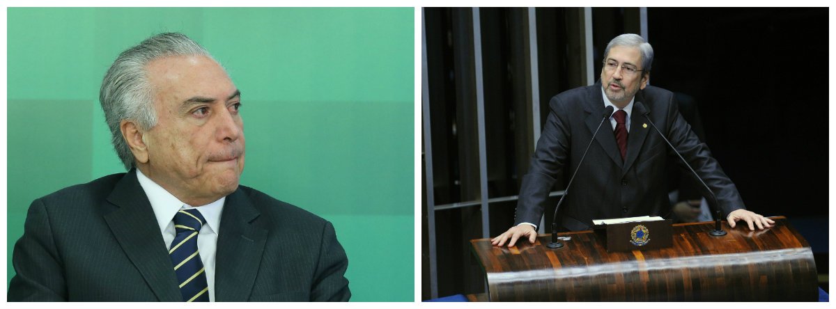 Michel Temer e Antonio Imbassahy (Foto: Gisele Federicce) Michel Temer e Antonio Imbassahy
