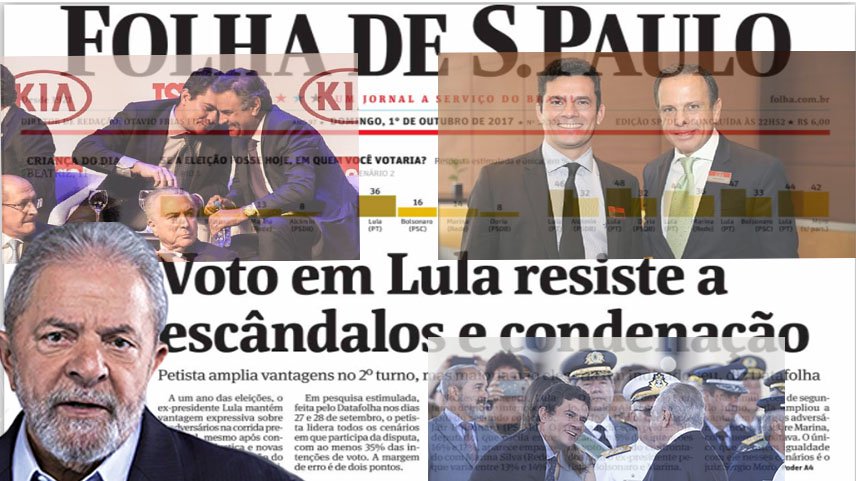 Não há nenhuma novidade no fato revelado por essa pesquisa, de que Lula é o líder isolado em uma corrida presidencial que, devido ao país ter um presidente ilegítimo, acabou sendo antecipada (Foto: Eduardo Guimarães) Não há nenhuma novidade no fato revelado por essa pesquisa, de que Lula é o líder isolado em uma corrida presidencial que, devido ao país ter um presidente ilegítimo, acabou sendo antecipada