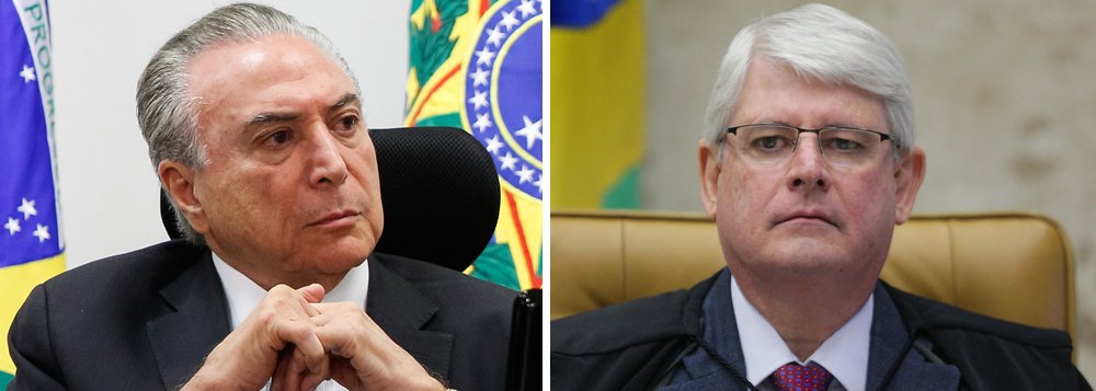 Acusado de liderar uma quadrilha que assaltou o estado e rejeitado como nenhum outro ocupante da Presidência, Michel Temer partiu para um ataque sem precedentes contra o ex-procurador-geral da República Rodrigo Janot; por meio de seu advogado, Eduardo Carnelós, Temer afirmou que "trata-se de uma peça absolutamente armada, baseada em provas forjadas feita com objetivo claro e indisfarçado de depor o presidente da República, constituindo portanto uma tentativa de golpe no Brasil"; "A obsessão de Rodrigo Janot, seu mal agir, foi antiético, imoral, indecente e ilegal!", diz a defesa de Temer (Foto: Aquiles Lins) Acusado de liderar uma quadrilha que assaltou o estado e rejeitado como nenhum outro ocupante da Presidência, Michel Temer partiu para um ataque sem precedentes contra o ex-procurador-geral da República Rodrigo Janot; por meio de seu advogado, Eduardo Carnelós, Temer afirmou que "trata-se de uma peça absolutamente armada, baseada em provas forjadas feita com objetivo claro e indisfarçado de depor o presidente da República, constituindo portanto uma tentativa de golpe no Brasil"; "A obsessão de Rodrigo Janot, seu mal agir, foi antiético, imoral, indecente e ilegal!", diz a defesa de Temer