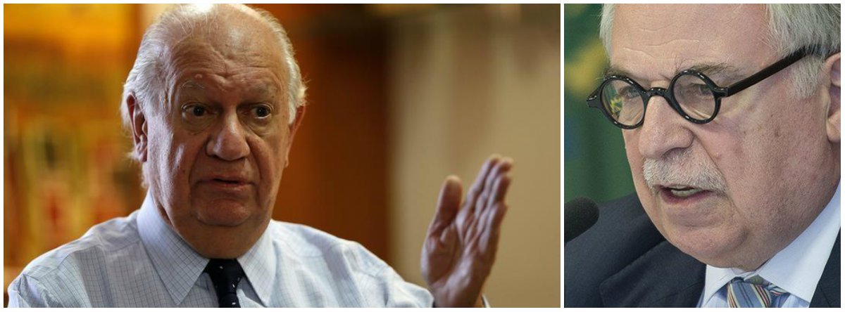 O ex-presidente do Chile, Ricardo Lagos, prestou solidariedade pela morte do Marco Aurélio Garcia, ex-assessoria especial da presidência da República para Assuntos Internacionais, dizendo que o brasileiro foi "incansável promotor" da integração da América Latina (AL); Garcia tinha 76 anos e foi vítima de um infarto fulminante; "Marco Aurelio foi um pensador lúcido, homem de ação e grande colaborador, bem como incansável promotor da integração latino-americana", disse ele no Twitter. (Foto: Leonardo Lucena) O ex-presidente do Chile, Ricardo Lagos, prestou solidariedade pela morte do Marco Aurélio Garcia, ex-assessoria especial da presidência da República para Assuntos Internacionais, dizendo que o brasileiro foi "incansável promotor" da integração da América Latina (AL); Garcia tinha 76 anos e foi vítima de um infarto fulminante; "Marco Aurelio foi um pensador lúcido, homem de ação e grande colaborador, bem como incansável promotor da integração latino-americana", disse ele no Twitter.