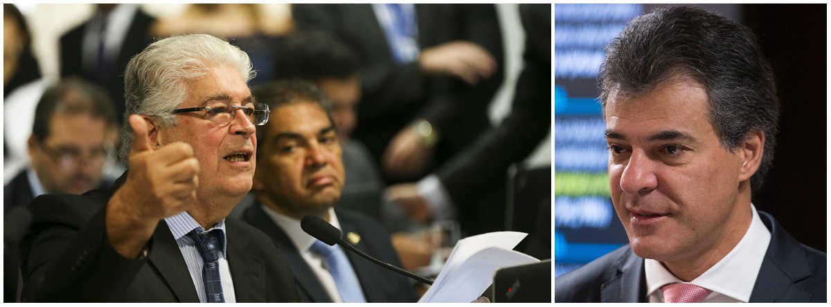 O senador Roberto Requião (PMDB-PR) gravou um vídeo condenando a ‘prisão’ ou ‘afastamento’ antecipados do governador do Paraná Beto Richa (PSDB); “Richa não deve ser afastado ou preso antes do devido processo legal e ampla defesa”, disse o peemedebista ao lembrar que seu parceiro de corrida de 500 Milhas, Marcio Albuquerque Lima, foi condenado a 97 anos de prisão por corrupção na Receita Estadual (Foto: Leonardo Lucena) O senador Roberto Requião (PMDB-PR) gravou um vídeo condenando a ‘prisão’ ou ‘afastamento’ antecipados do governador do Paraná Beto Richa (PSDB); “Richa não deve ser afastado ou preso antes do devido processo legal e ampla defesa”, disse o peemedebista ao lembrar que seu parceiro de corrida de 500 Milhas, Marcio Albuquerque Lima, foi condenado a 97 anos de prisão por corrupção na Receita Estadual