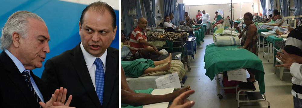 Pela primeira vez em 27 anos, o Conselho Nacional de Saúde (CNS) reprovou as contas do Ministério da Saúde, chefiado pelo ministro Ricardo Barros, relativas a 2016; segundo os conselheiros, a gestão do presidente Michel Temer não cumpriu a aplicação mínima de 15% das receitas orçamentárias em ações e serviços públicos da saúde, como determina a Constituição; "Essa é a mais clara demonstração do desmonte que estamos vivendo no Sistema Único de Saúde (SUS)", afirmou o presidente do Conselho, Ronald Ferreira dos Santos (Foto: Aquiles Lins) Pela primeira vez em 27 anos, o Conselho Nacional de Saúde (CNS) reprovou as contas do Ministério da Saúde, chefiado pelo ministro Ricardo Barros, relativas a 2016; segundo os conselheiros, a gestão do presidente Michel Temer não cumpriu a aplicação mínima de 15% das receitas orçamentárias em ações e serviços públicos da saúde, como determina a Constituição; "Essa é a mais clara demonstração do desmonte que estamos vivendo no Sistema Único de Saúde (SUS)", afirmou o presidente do Conselho, Ronald Ferreira dos Santos
