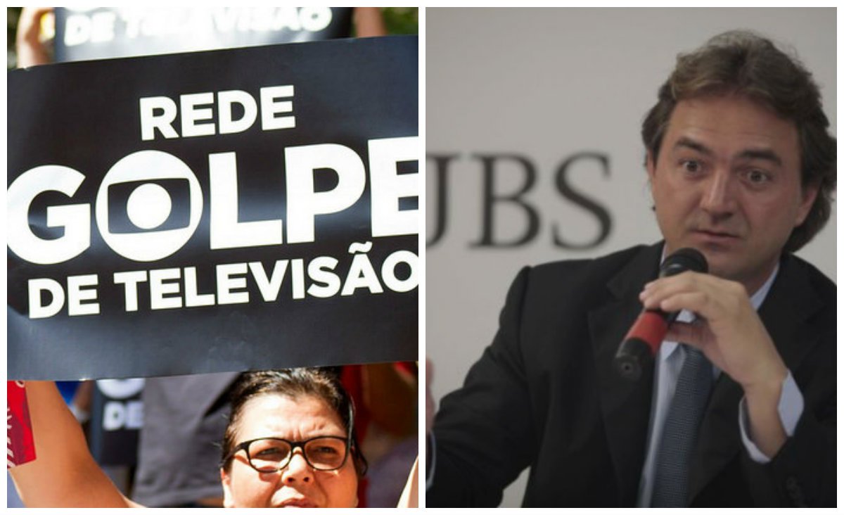 "A Globo capturou as manifestações de 2013 e as colocou em sua grade de programação – com agendas e transmissões ao vivo – para fazer daquelas 'jornadas' o primeiro movimento manipulado de massas com vistas a tirar o PT do poder. Deu no que deu: em três anos, ajudou a colocar essa quadrilha chefiada por Michel Temer no Palácio do Planalto", diz o jornalista Leandro Fortes; "Agora, anuncia um desembarque triunfante, entregando Temer aos leões, mas com o cuidado recorrente de se tornar dona do processo para que, como de costume, as coisas possam mudar de tal forma que permaneçam da mesma forma que estão"; segundo ele, a Globo trabalhar pelas Indiretas Já e "decidiu capturar, também, o #ForaTemer, depois de ter sido a protagonista do golpe que colocou essa gente no poder" (Foto: Leandro Fortes) "A Globo capturou as manifestações de 2013 e as colocou em sua grade de programação – com agendas e transmissões ao vivo – para fazer daquelas 'jornadas' o primeiro movimento manipulado de massas com vistas a tirar o PT do poder. Deu no que deu: em três anos, ajudou a colocar essa quadrilha chefiada por Michel Temer no Palácio do Planalto", diz o jornalista Leandro Fortes; "Agora, anuncia um desembarque triunfante, entregando Temer aos leões, mas com o cuidado recorrente de se tornar dona do processo para que, como de costume, as coisas possam mudar de tal forma que permaneçam da mesma forma que estão"; segundo ele, a Globo trabalhar pelas Indiretas Já e "decidiu capturar, também, o #ForaTemer, depois de ter sido a protagonista do golpe que colocou essa gente no poder"