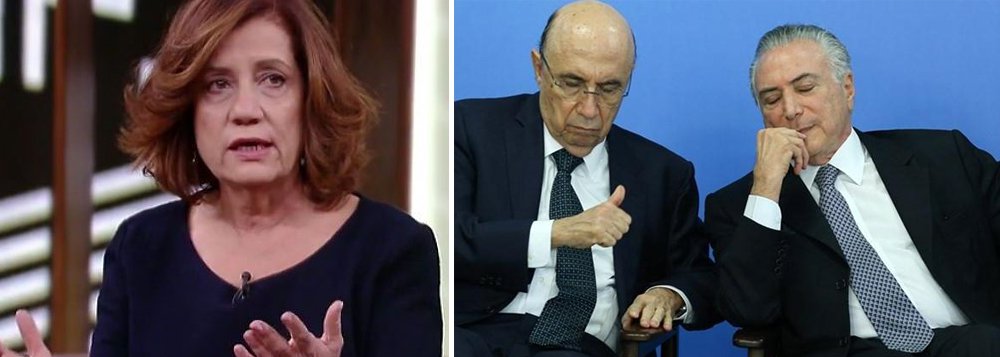 "Estamos em pleno caos fiscal. As bobagens saltam uma atrás da outra, desde juiz de primeira instância anulando o 'salvador' aumento de impostos até economistas sugerindo que Temer reverta os reajustes que concedeu, em meados do ano passado, para cooptar a elite da máquina pública e conseguir algum parco comando sobre a máquina administrativa", diz Fernando Brito, editor do Tijolaço, ao comentar a constatação feita por Miriam Leitão de que o Brasil, com Michel Temer e Henrique Meirelles, literalmente quebrou (Foto: Leonardo Attuch) "Estamos em pleno caos fiscal. As bobagens saltam uma atrás da outra, desde juiz de primeira instância anulando o 'salvador' aumento de impostos até economistas sugerindo que Temer reverta os reajustes que concedeu, em meados do ano passado, para cooptar a elite da máquina pública e conseguir algum parco comando sobre a máquina administrativa", diz Fernando Brito, editor do Tijolaço, ao comentar a constatação feita por Miriam Leitão de que o Brasil, com Michel Temer e Henrique Meirelles, literalmente quebrou