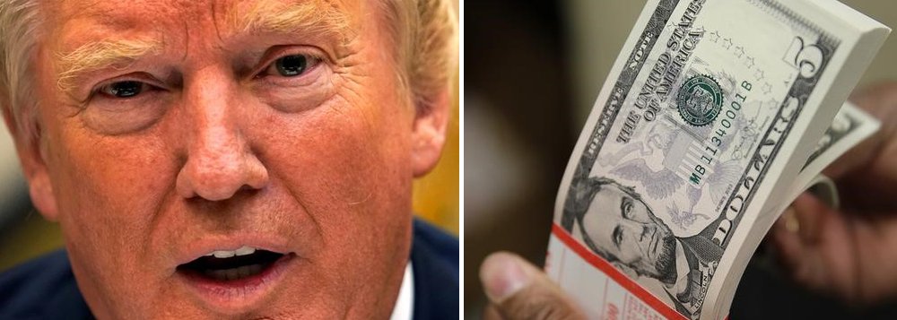 Escritório de Orçamento do Congresso (CBO, na sigla em inglês) alerta que, nos finais do ano, o Departamento do Tesouro dos Estados Unidos poderá ficar sem dinheiro caso o Congresso não eleve o teto da dívida; mercado americano está começando a considerar que o encerramento do governo dos EUA por duas semanas é um cenário possível, algo que se traduziria em a administração de Trump não ter dinheiro para pagar todos os serviços públicos (Foto: Aquiles Lins) Escritório de Orçamento do Congresso (CBO, na sigla em inglês) alerta que, nos finais do ano, o Departamento do Tesouro dos Estados Unidos poderá ficar sem dinheiro caso o Congresso não eleve o teto da dívida; mercado americano está começando a considerar que o encerramento do governo dos EUA por duas semanas é um cenário possível, algo que se traduziria em a administração de Trump não ter dinheiro para pagar todos os serviços públicos